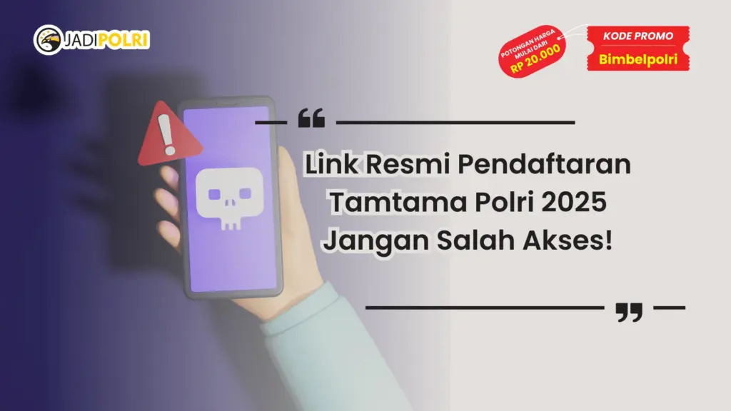 Link Resmi Pendaftaran Tamtama Polri 2025