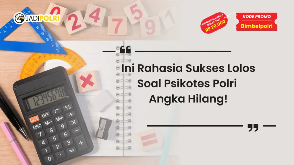 soal psikotes polri angka hilang