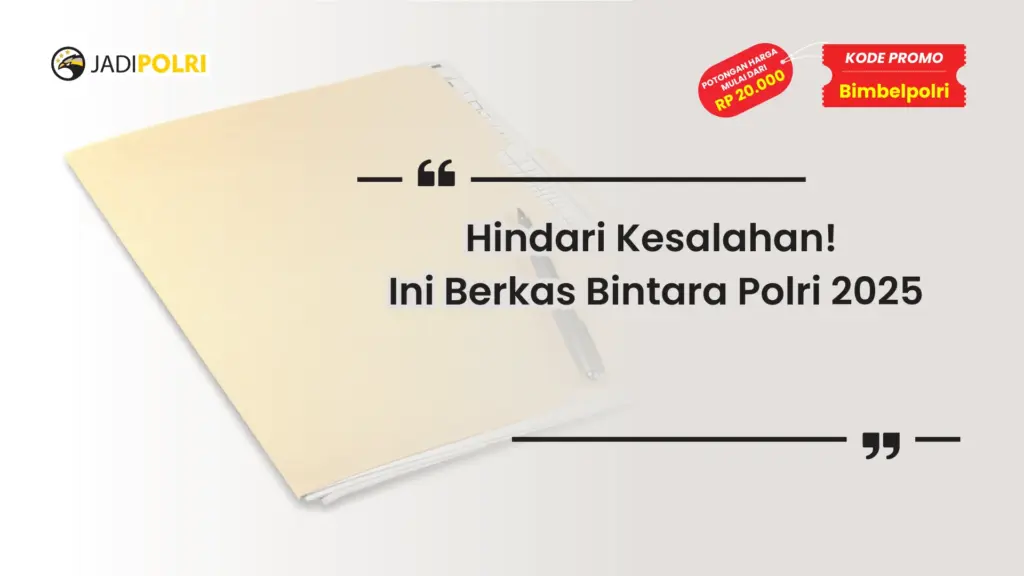 Berkas Bintara Polri 2025