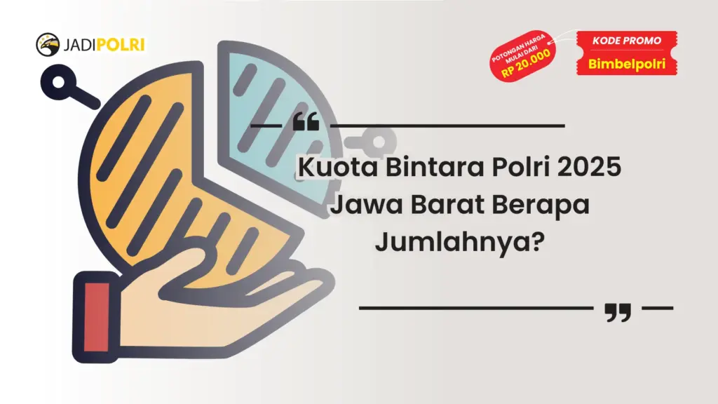 Kuota Bintara Polri 2025 Jawa Barat