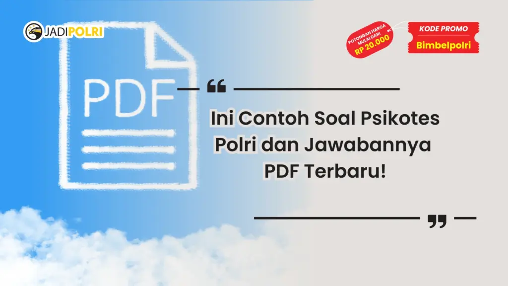 contoh soal psikotes polri dan jawabannya pdf