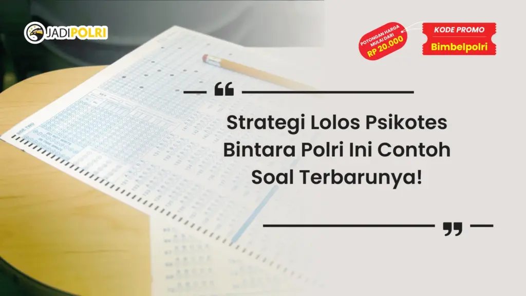 contoh soal psikotes bintara polri
