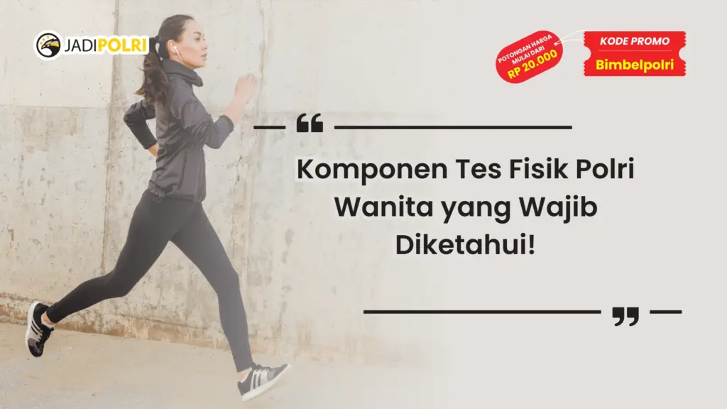 Tes Fisik Polri Wanita
