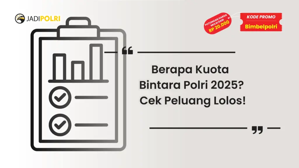Berapa Kuota Bintara Polri 2025-