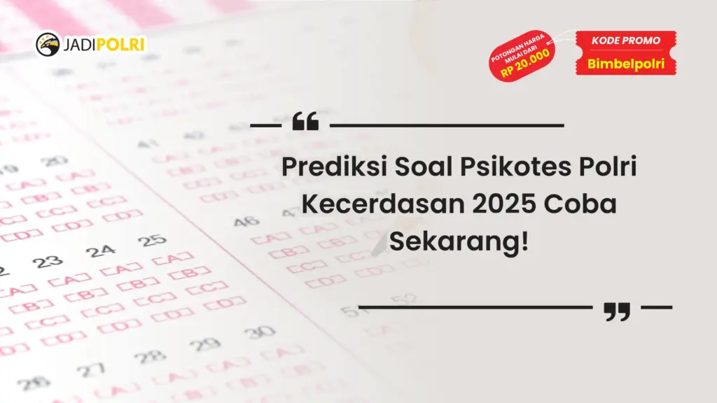 contoh soal psikotes polri kecerdasan