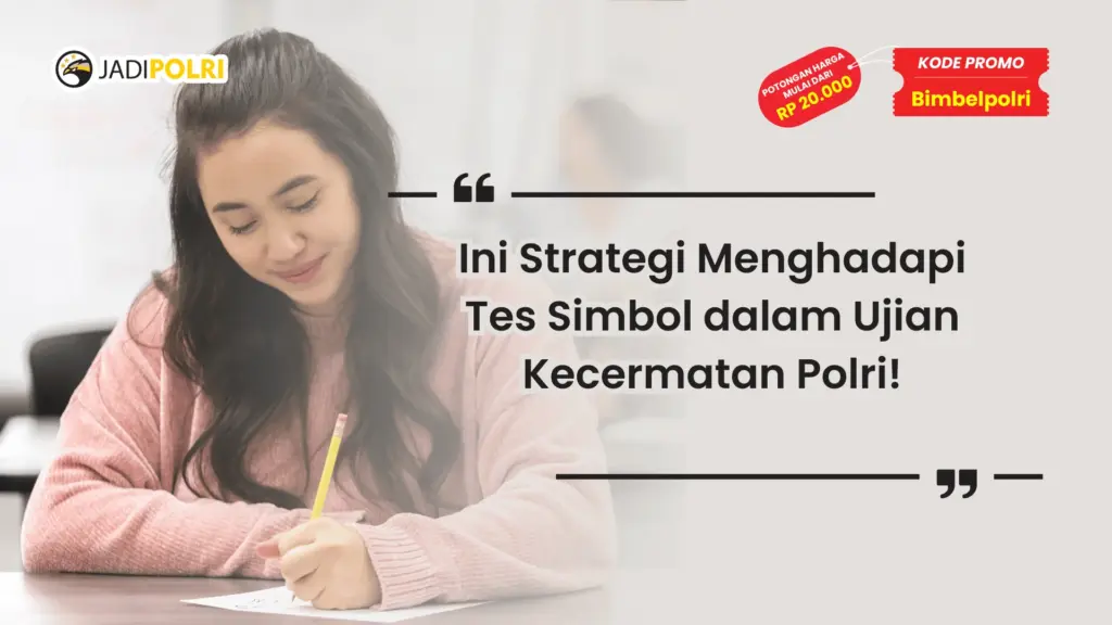 tes kecermatan polri simbol