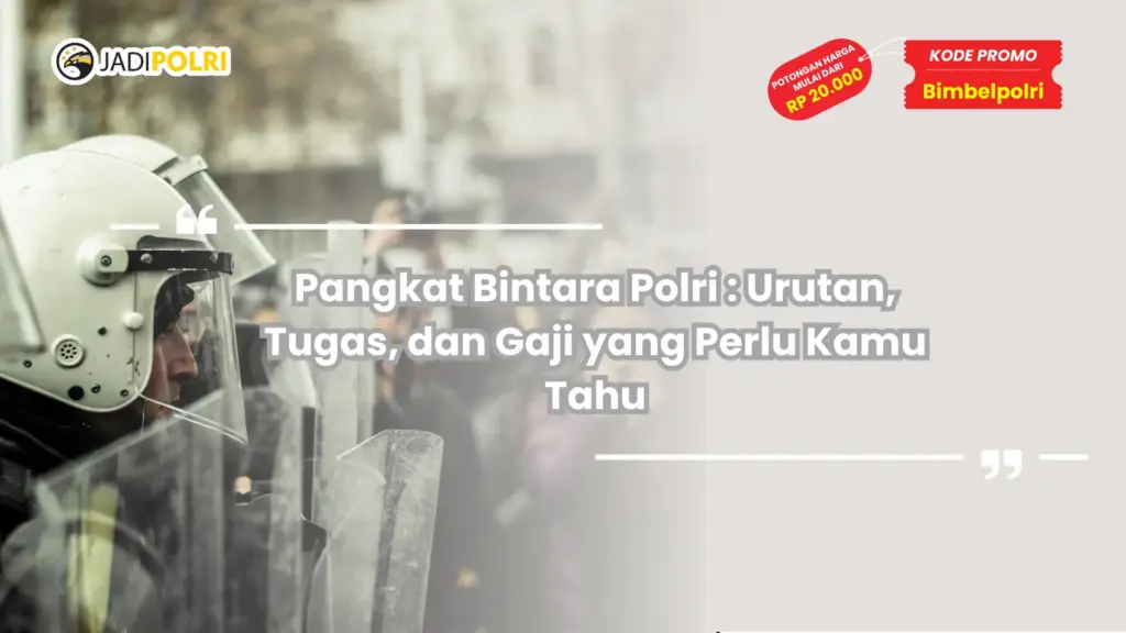 Pangkat Bintara Polri