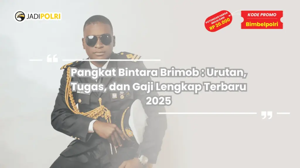 Pangkat Bintara Brimob