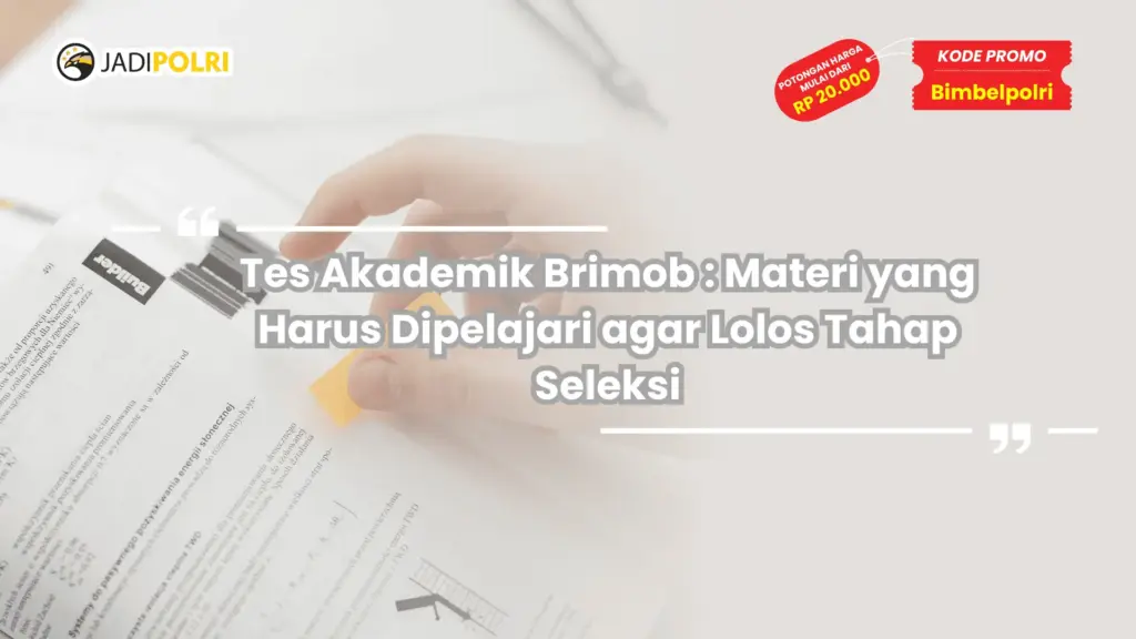 Tes Akademik Brimob