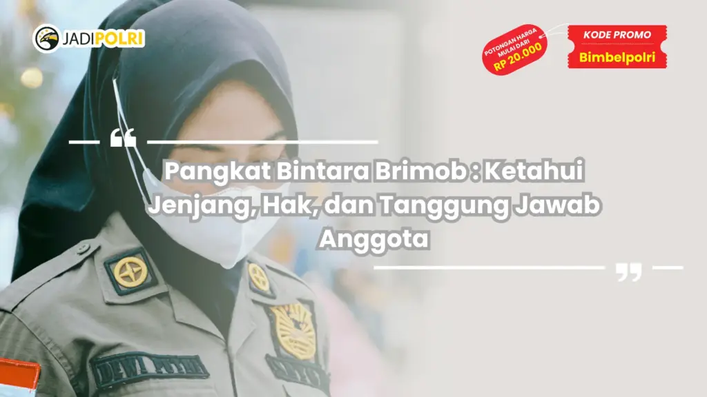 Pangkat Bintara Brimob