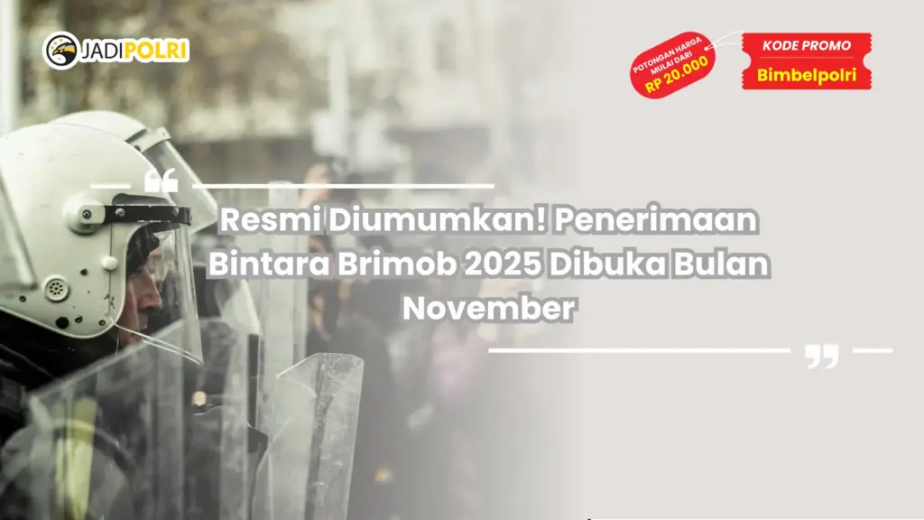 penerimaan bintara brimob
