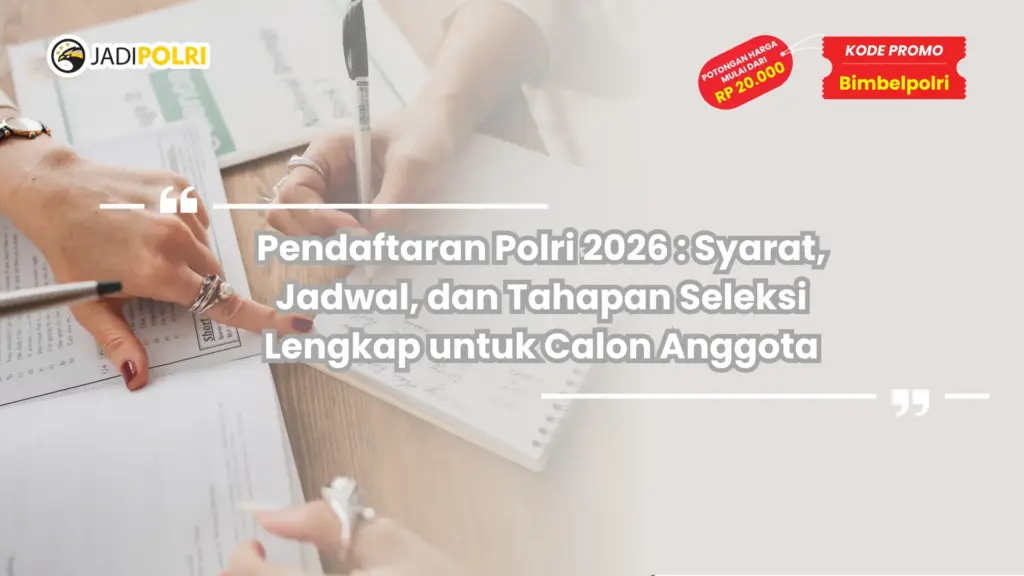 Pendaftaran Polri 2026