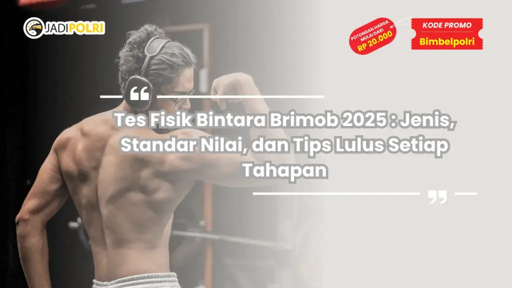 Tes Fisik Bintara Brimob