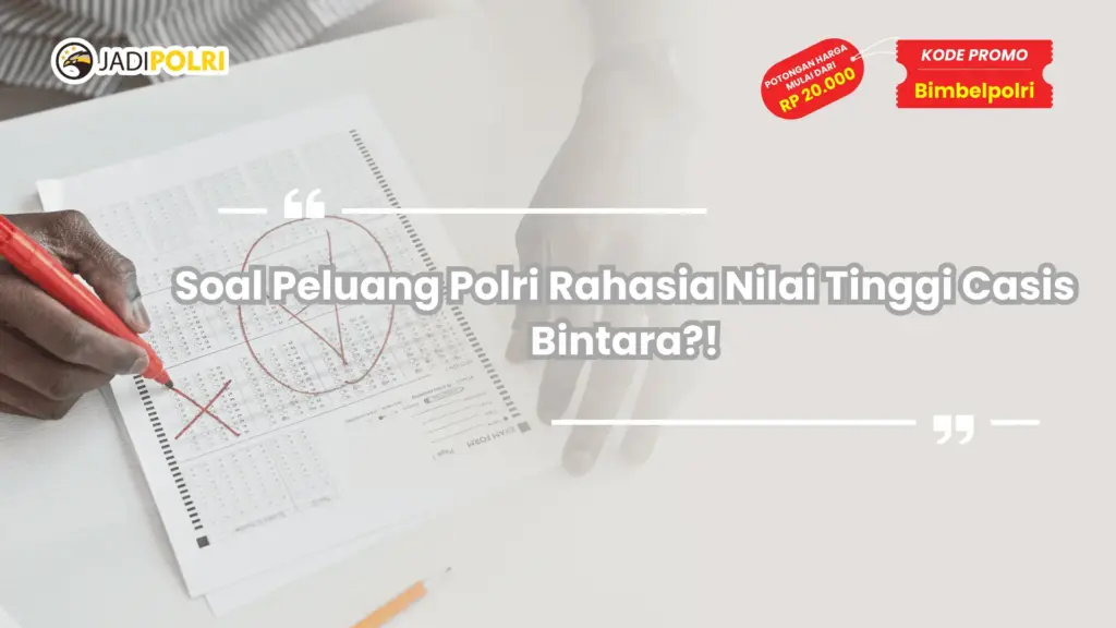 Soal Peluang Polri