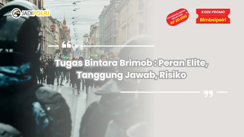 Tugas Bintara Brimob