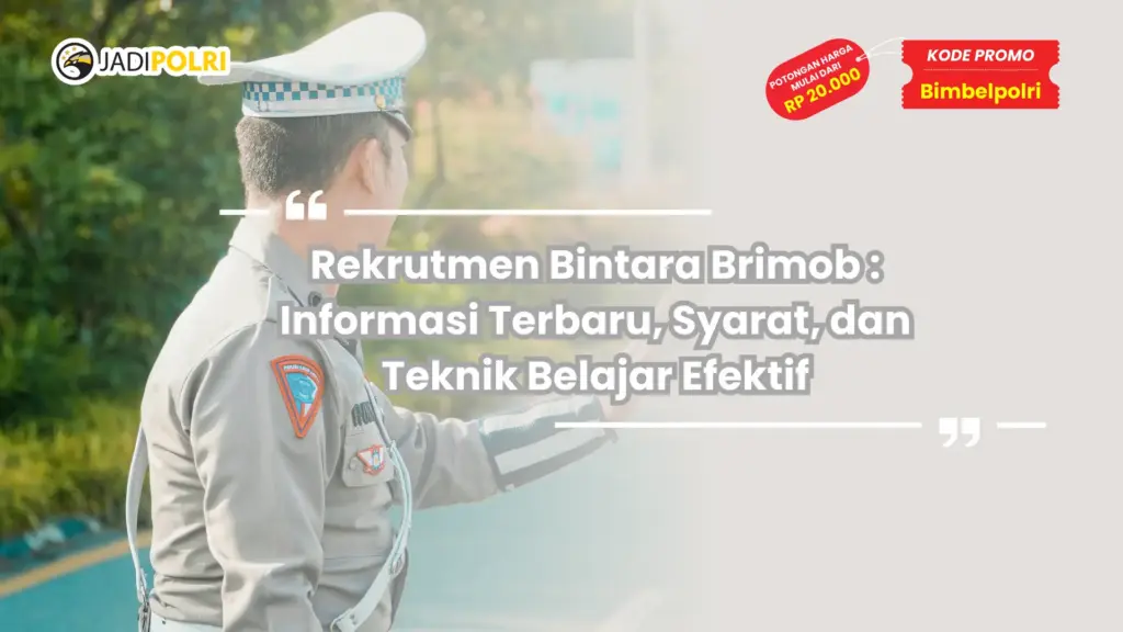 Rekrutmen Bintara Brimob