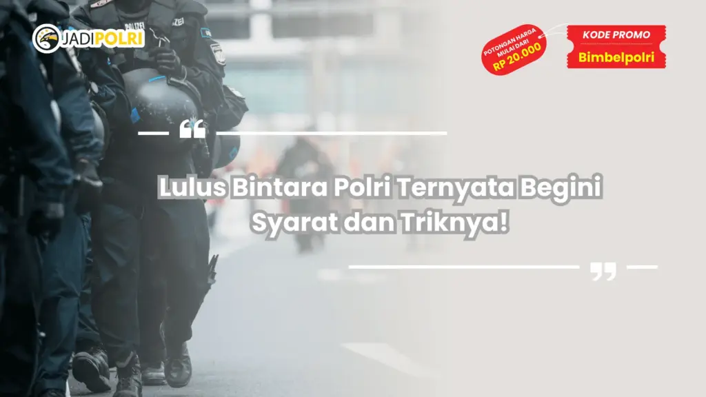 Lulus bintara polri