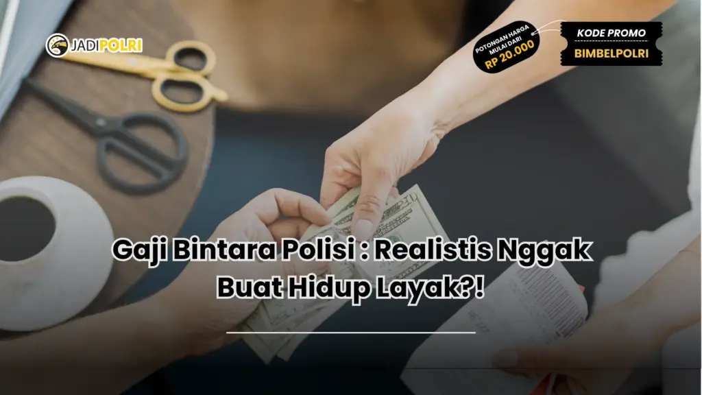 Gaji Bintara Polisi : Realistis Nggak Buat Hidup Layak?!