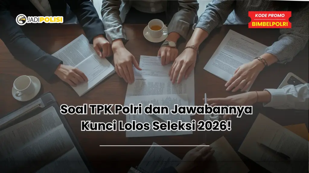 Soal TPK Polri dan Jawabannya Kunci Lolos Seleksi 2026!