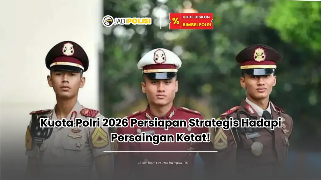 Kuota Polri 2026 Persiapan Strategis Hadapi Persaingan Ketat!
