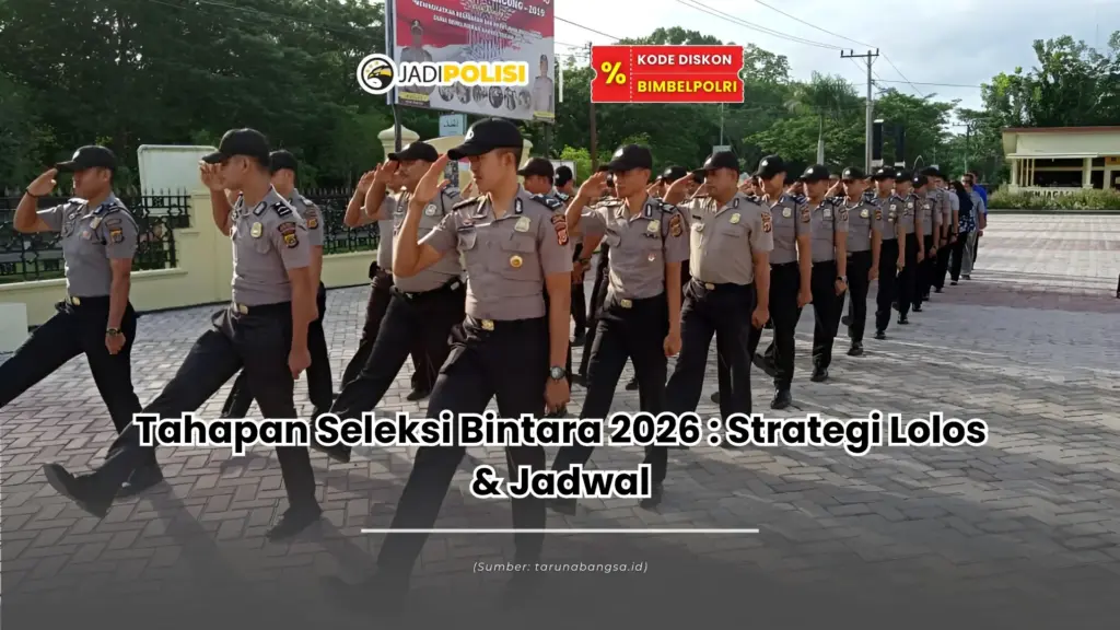 tahapan seleksi bintara 2026