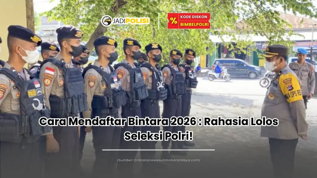 cara mendaftar bintara 2026