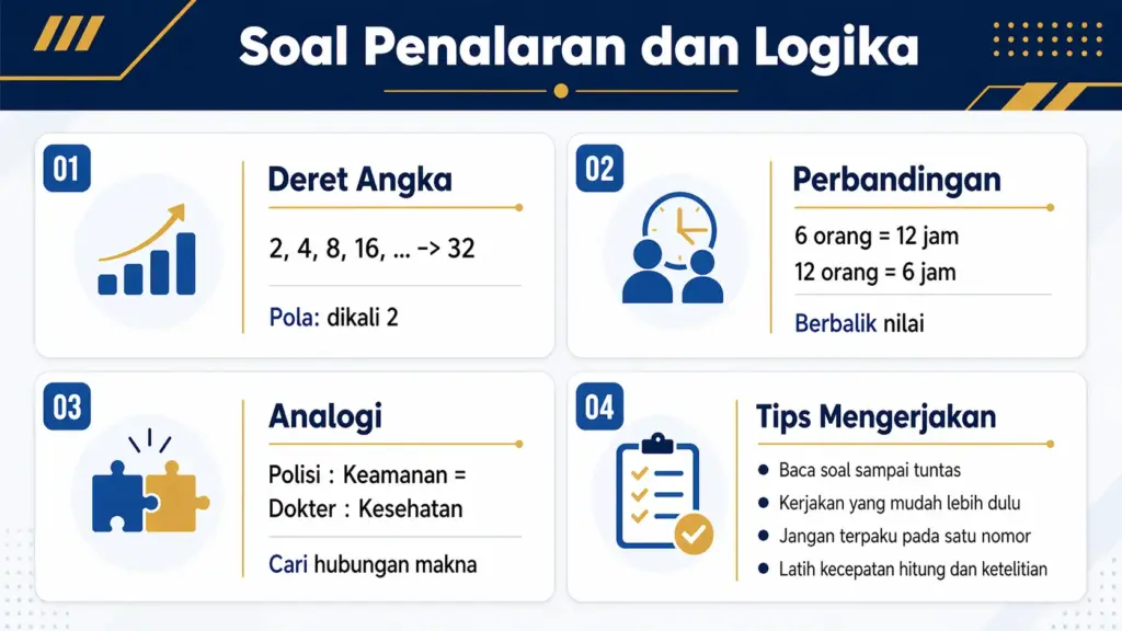 Contoh soal tes psikologi AKPOL