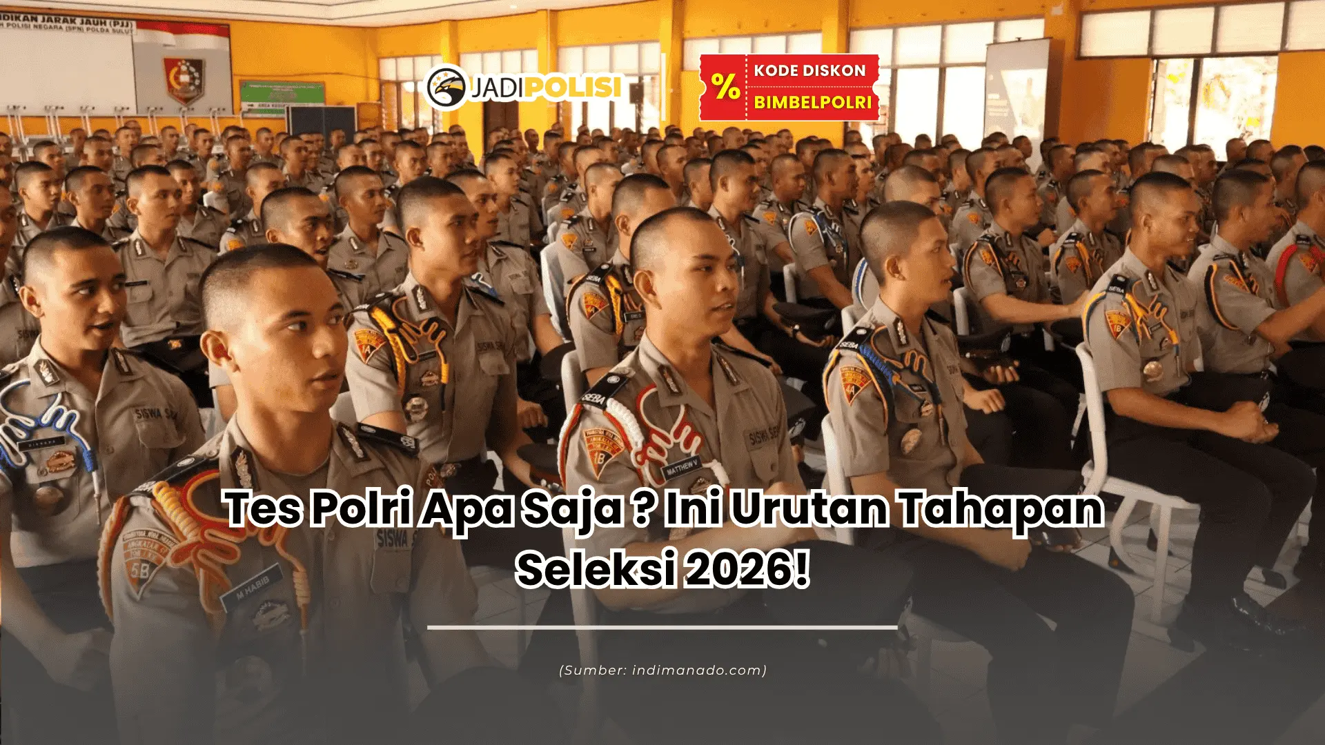 tes polri apa saja