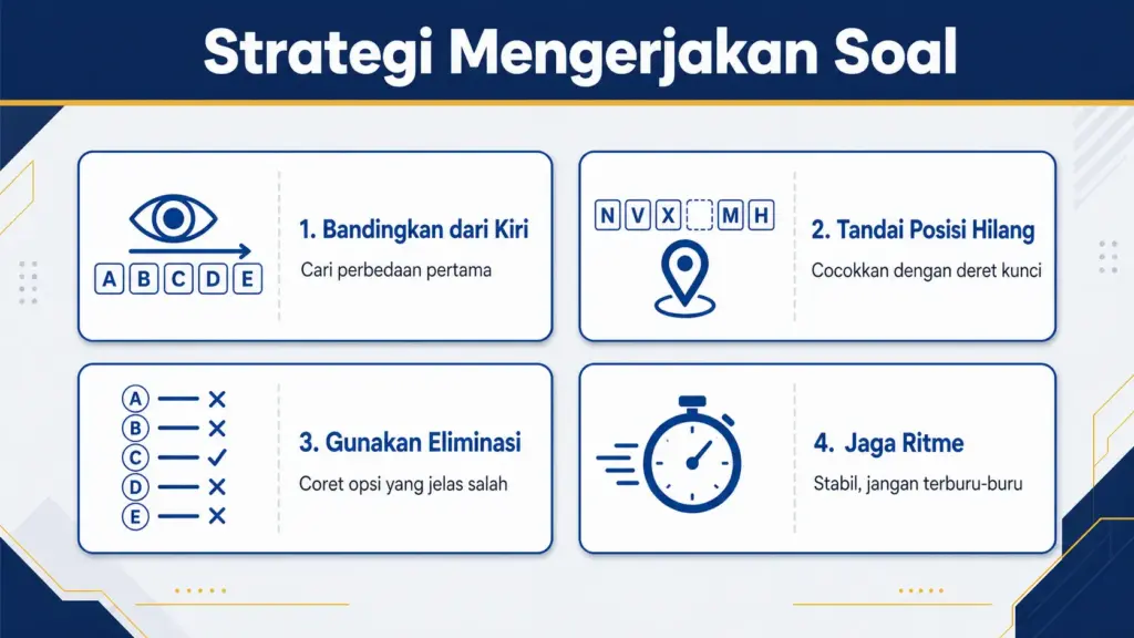 tes kecermatan huruf hilang
