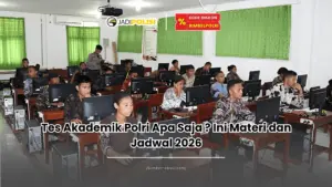 tes akademik polri apa saja