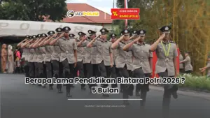 berapa lama pendidikan bintara polri