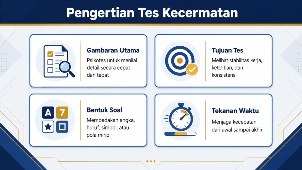 tes kecermatan polri