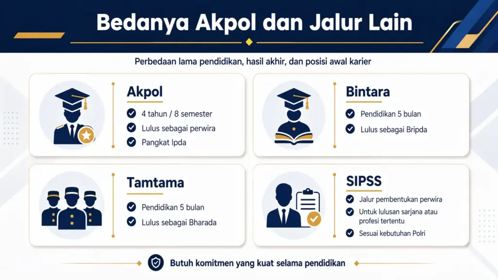 akpol berapa tahun