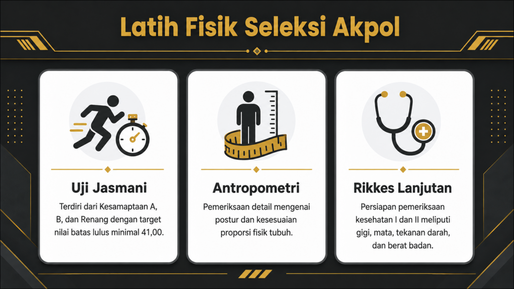 tahapan tes akpol