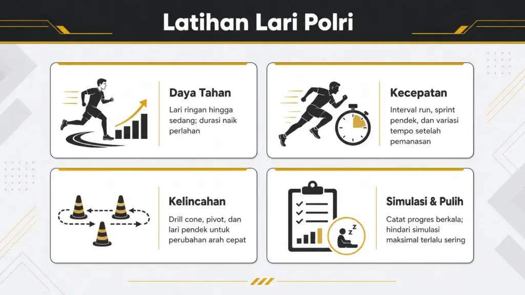 Jenis tes lari Polri