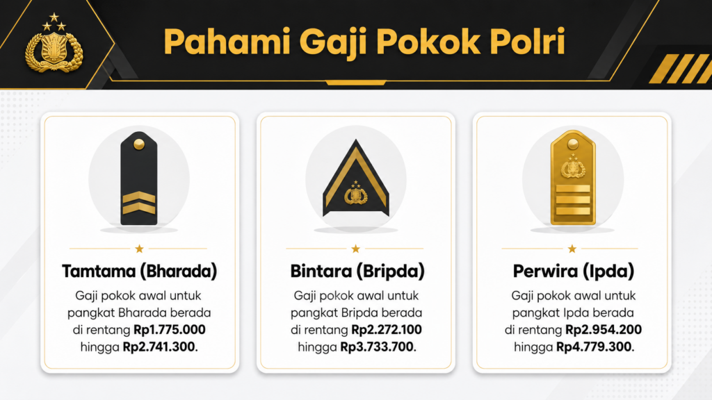 gaji polisi berapa