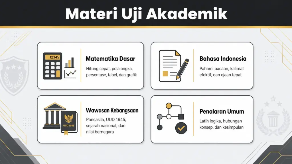 seleksi akademik polri