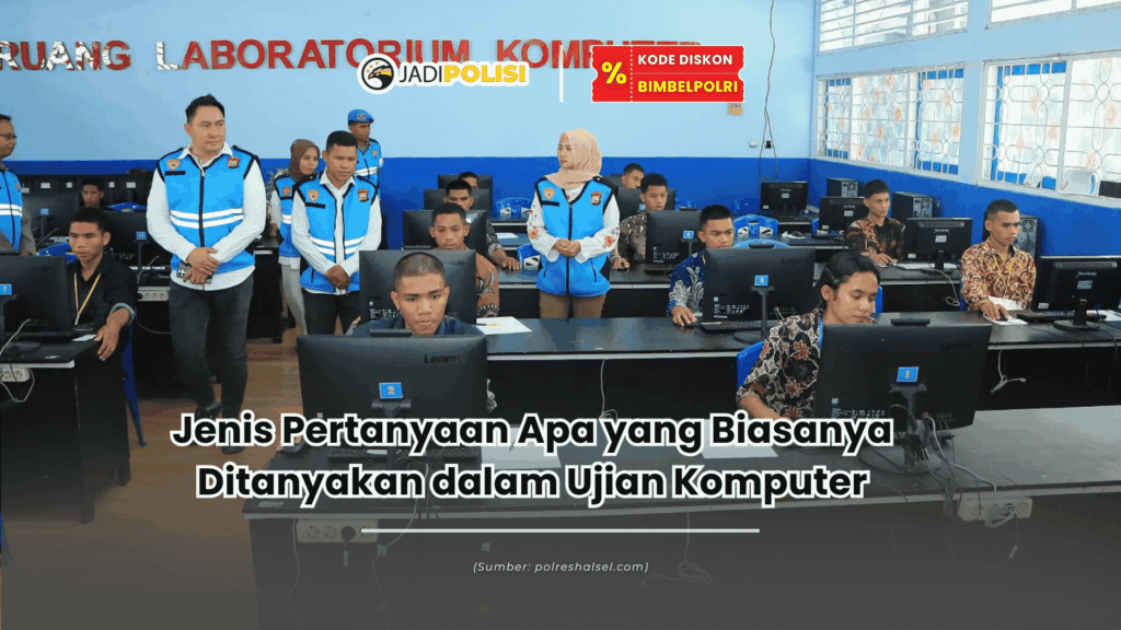 Jenis pertanyaan apa yang biasanya ditanyakan dalam ujian komputer