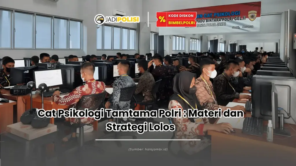 cat psikologi tamtama polri