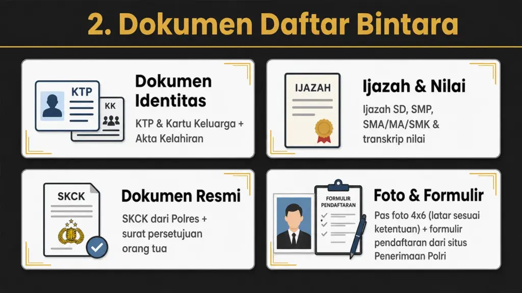 syarat masuk bintara