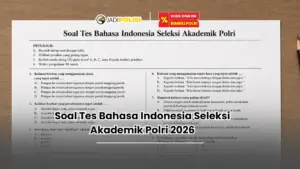 soal tes Bahasa Indonesia