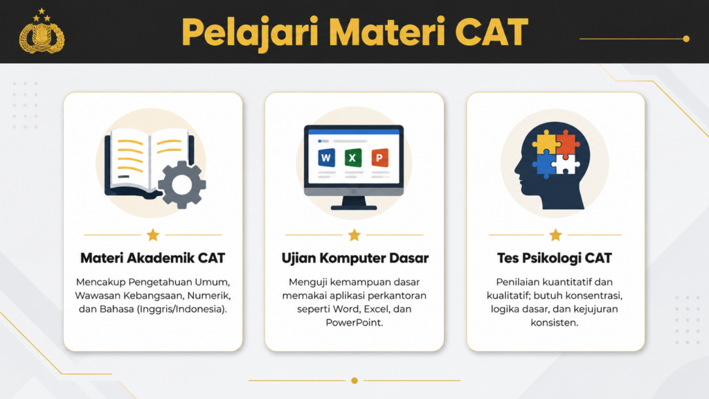 Apa itu uji tes komputer Polri