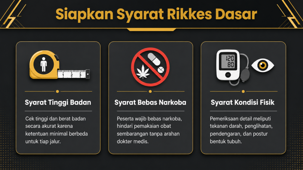 persiapan tes rikkes