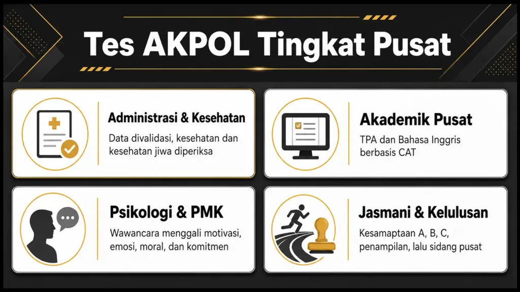 tes akpol apa saja