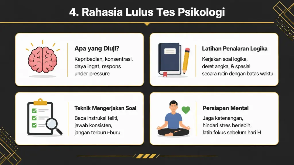 Tips lulus seleksi Polri