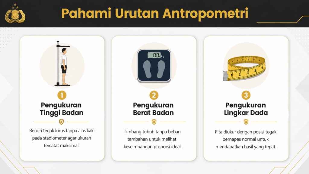 Langkah-langkah pengukuran antropometri