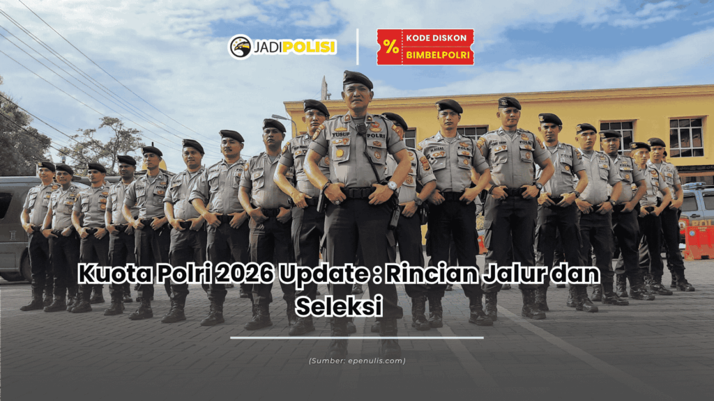 kuota polri 2026 update