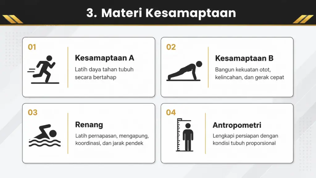 tes fisik tamtama polri