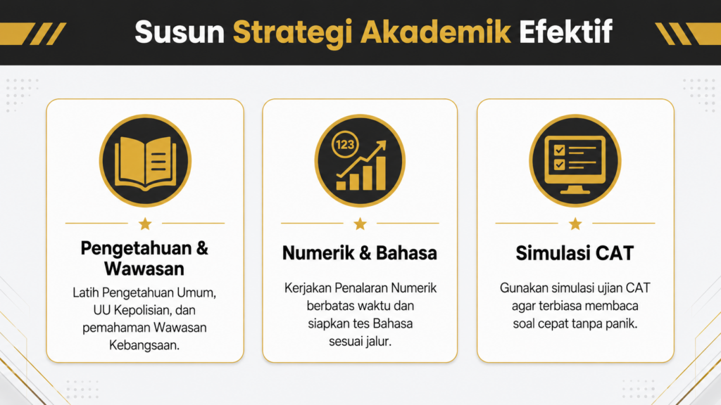 Tes apa saja di akademik polri