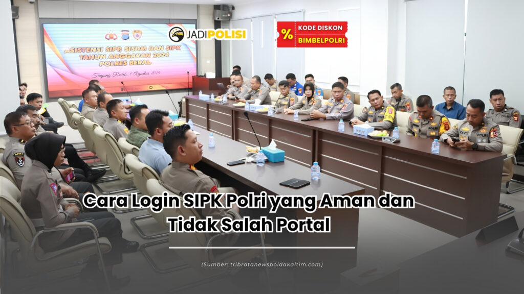 cara login sipk polri